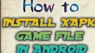 How to convert xapk to apk [upl. by Shaina]