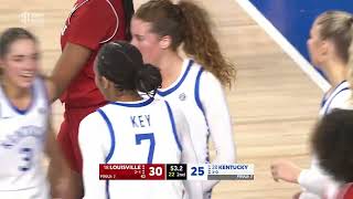 WBB Kentucky 71 Louisville 61 [upl. by Zoarah]