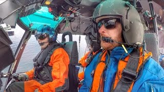 US Coast Guard Rescue Flight VLOG [upl. by Gadmon]