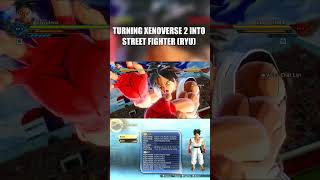 Turning Dragon Ball Xenoverse 2 into Street Fighter part 1  Ryu [upl. by Llirrem]