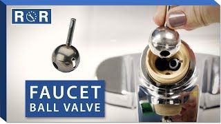 Ball Valve Repair and Replace Single Handle Bathroom Faucet [upl. by Mcgurn261]