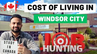 PartTime Jobs amp Cost of Living in Windsor 🇨🇦  St Clair College amp University of Windsor windsor [upl. by Antonius506]