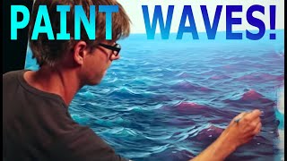 How To Paint Waves  Lesson 1  Shape [upl. by Grossman]