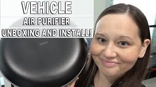 The Ultimate Car Air Purifier by IQAir  Air Purifier Unboxing and Installation in a Minivan [upl. by Eriha]