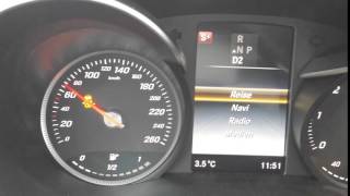 Mercedes Benz C 220d W205 0100 Acceleration Sport Modus [upl. by Aitnahc1]