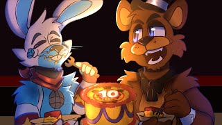 Mis 10 Años con Five Nights at Freddys  FNcP [upl. by Anola329]