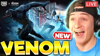 NEW VENOM x PUBG MOBILE GAMEPLAY LIVE [upl. by Aerdnaxela]