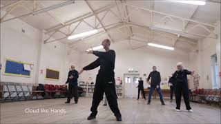 Tai Chi Qigong Shibashi Set 1 18 Exercises by Sifu Paul Nathan with Students [upl. by Latoye439]