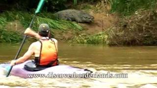 Kayak meets crocodiles Borderlands Sri Lanka [upl. by Eves]