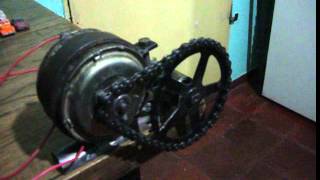 Bicicleta Eelectrica  Super Homemade Electric Bike Parte 1 [upl. by Joseito]