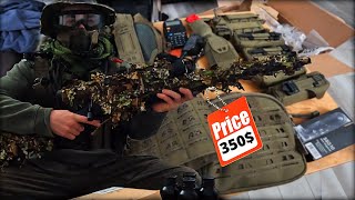 NEW AIRSOFT SNIPER GEAR Unboxing amp Building a Lightweight Minimal Chest Rig from Novritsch [upl. by Wittie637]