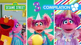 Sesame Street Happy Birthday Abby 1 Hour Abby Celebration Compilation [upl. by Tynan]