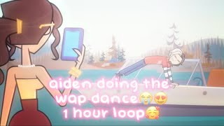 1 hour loop of aiden doing the wap dance😭😭  disventure camp all stars  episode 14 [upl. by Malina]