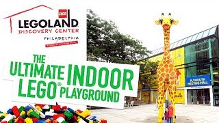 New LEGOLAND Discovery Center Philadelphia PA  The Ultimate INDOOR Lego Playground [upl. by Artenahs502]