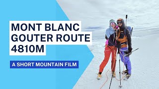 Mont Blanc  Gouter Route 2024 [upl. by Kiker]