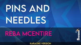 Pins And Needles  Reba McEntire KARAOKE [upl. by Novahs218]