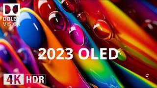 Oled Demo 2023 LIQUID COLORS ABSTRACT 4K HDR 60FPS Dolby Vision [upl. by Domash923]