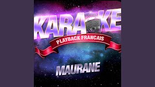 Mentir — Karaoké Avec Chant Témoin — Rendu Célèbre Par Maurane [upl. by Sibell]