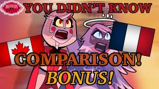 Which French Is The Best For quotYou Didnt Knowquot I Hazbin Hotel Comparison [upl. by Anaerdna]