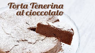 Torta Tenerina cremosa al cioccolato 🤎 [upl. by Oona896]