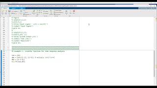 20242025 Autumn  System Dynamic  Les 34  Time and Laplace Domain in Matlab [upl. by Ollie]