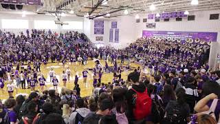 20210924 PNG MCM pep rally  school song and Cherokee [upl. by Oettam]