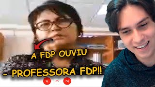 QUANDO O ALUNO ESQUECE O MICROFONE LIGADO NA AULA ONLINE KKKKKKK [upl. by Valenka391]