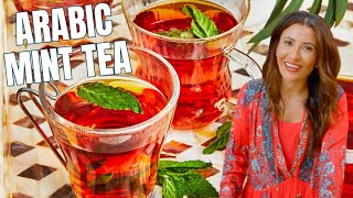 How to Make Arabic Mint Tea Perfect for Entertaining [upl. by Kielty]