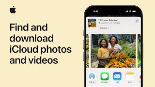 How to find and download your iCloud photos and videos  Apple Support [upl. by Hay807]