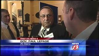 Gov LePage apologizes for offensive remarks hints at congressional run [upl. by Erasaec179]