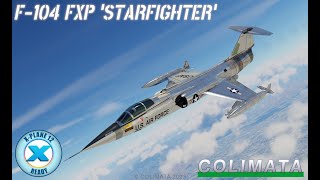 F104 Starfighter FXP  XPlane 12 model by Colimata [upl. by Camille]