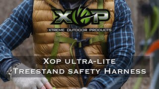 XOP ULTRALITE Treestand Safety Harness Breakdown [upl. by Anitsud313]