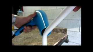 How to Bend PVC Pipe  quick lesson [upl. by Gauntlett]