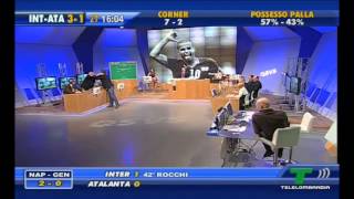 QSVS  il momento dei gol di Inter  Atalanta 3  4 TeleLombardia [upl. by Arrehs]