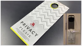 812 Hotel Room Opened With “Privacy” Card [upl. by Kushner445]