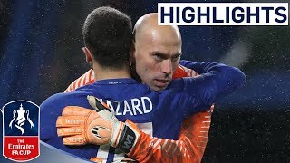 Chelsea Win Penalty Shootout  Chelsea 11 Norwich  Emirates FA Cup 201718 [upl. by Enytsirhc]