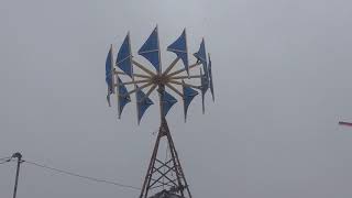 Sail Wind Turbine  SWT  Prototype  VAWT  HD [upl. by Averil741]