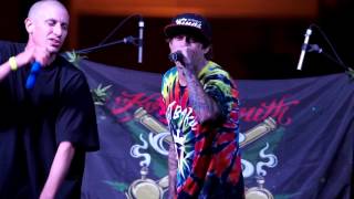 KOTTONMOUTH KINGS PUMP UP THE BASS ftMARLON ASHER LIVE LAS VEGAS HEMPFEST [upl. by Enrobyalc]