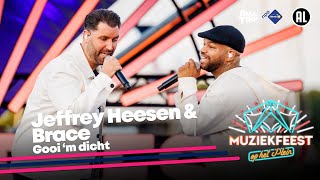 Jeffrey Heesen amp Brace  Gooi m dicht LIVE • Muziekfeest op het Plein 2024  Sterren NL [upl. by Lora74]