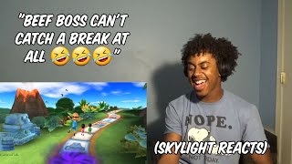 The Freaking Volcano XD  Beef Boss Returns To Board Game island  Skylight Reacts [upl. by Saile]