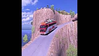 LIVE MULU GAJIAN KAGAK Escape from Dangerous Cliffside Paths Bus AdventureEuro Truck Simulator 2 [upl. by Aleihs]