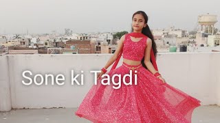 Sone ki tagdi  sapna choudhary  Dance cover by Ritika Rana [upl. by Suzy141]