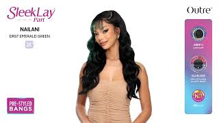 Outre Lace Front Wig SleekLay Part Deep C Lace  Nailani [upl. by Frymire]