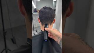 The contrast of a taper on dark hair HairTutorial NewLook HairDresser HairCut Hairstyle [upl. by Aihcropal697]