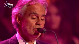 Andrea Bocelli  ‘Time To Say Goodbye’ LIVE  The Global Awards 2018  Classic FM [upl. by Imorej]