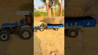 New Holland power with dumper trolley 💪💪automobile [upl. by Eilhsa]