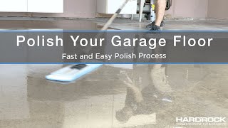 Polish Your Garage Floor Fast and Easy [upl. by Hirsh]