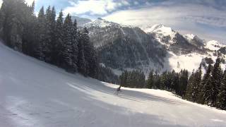 Ski Amade  Zauchensee  Schwarze Piste Nr 10 [upl. by Eolc943]