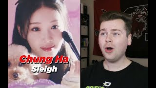 I LOVE THIS CHUNG HA 청하  Sleigh Official Music Video Reaction [upl. by Leonardi]