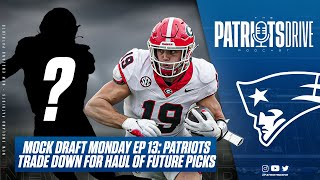 Patriots Make TRADE For Historic Draft Haul Draft Playmakers Mock Draft Monday EP13 [upl. by Alahs907]